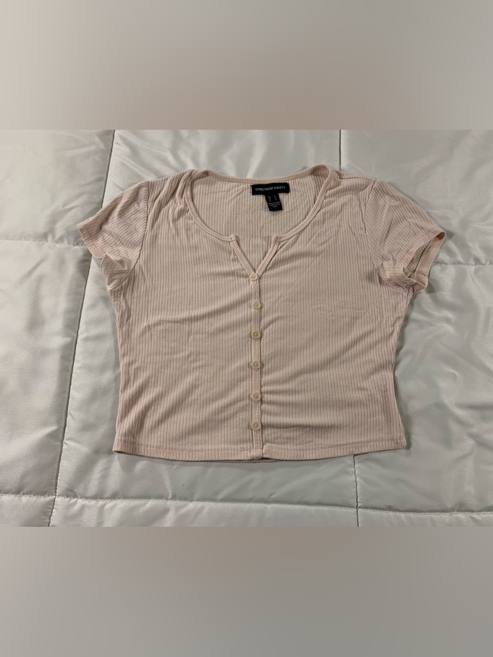 Pre loved STREETWEAR SOCIETY crop top womens size L